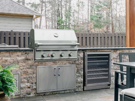 TrueFlame 25" 3 Burner Gas Grill - Natural Gas